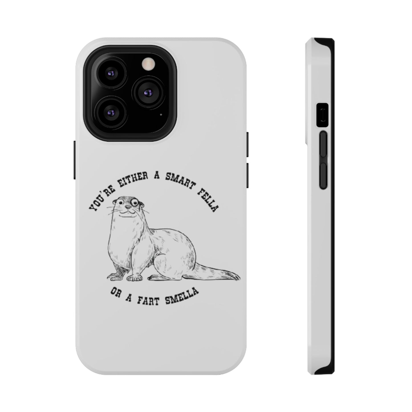 Impact-Resistant Cases - Fart Smella White