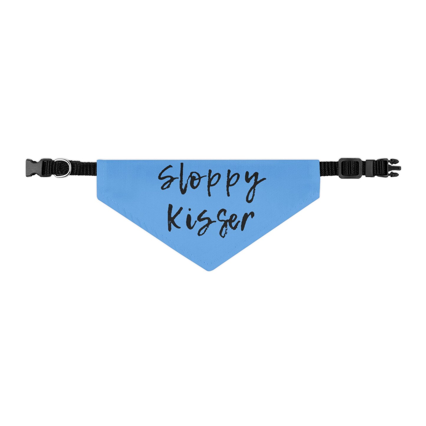 Pet Bandana Collar Teal - Sloppy Kisser