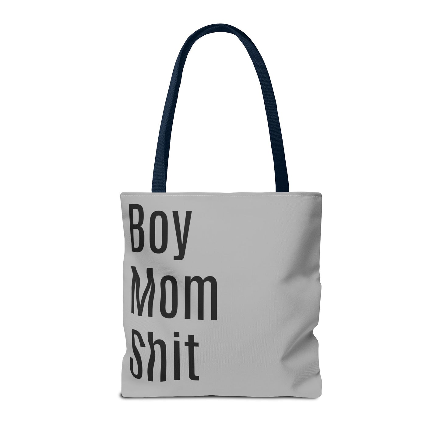 Boy Mom Shit Versatile Tote Bag (AOP) - Lt Gray