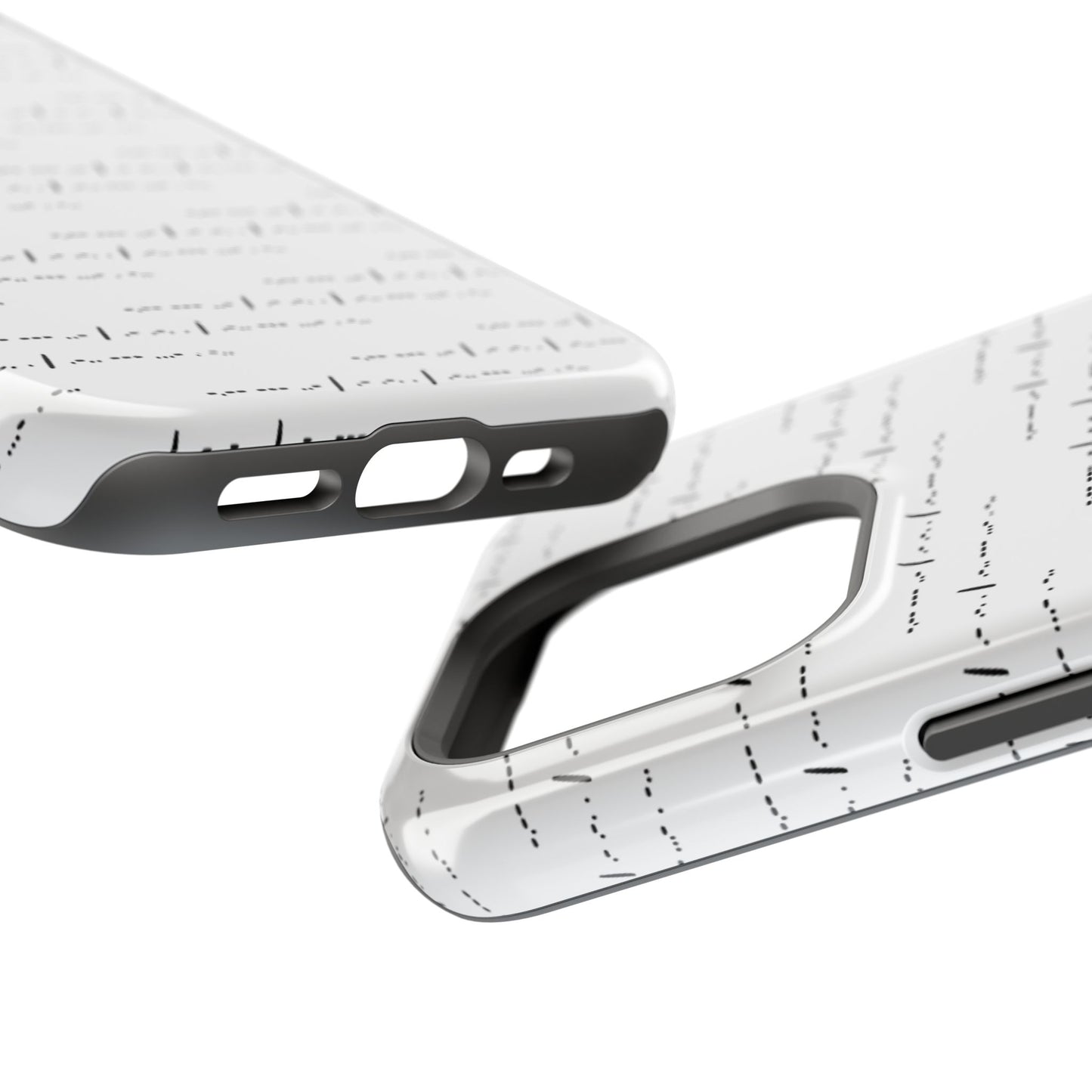 Phone Case - Impact-Resistant - "You Are Loved" Morse Code