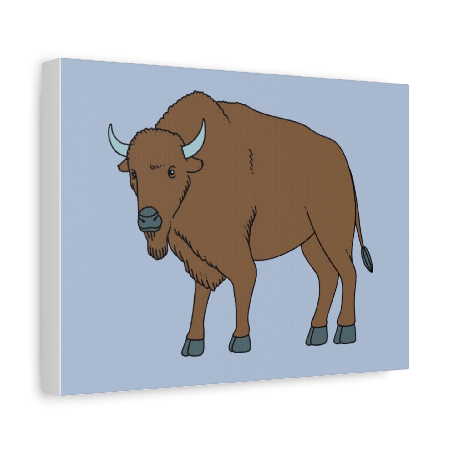 Copy of Stretched Matte Canvas 1.25" - Bison