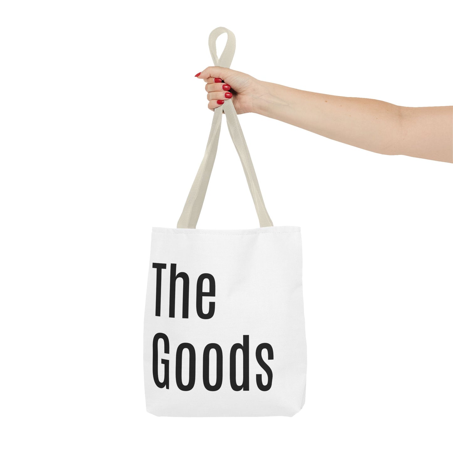 The Goods  Versatile Tote Bag (AOP) - White