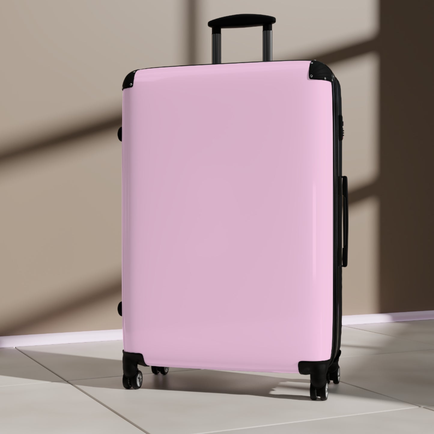 90's Inspired Mix & Match Suitcase - Pastel Pink