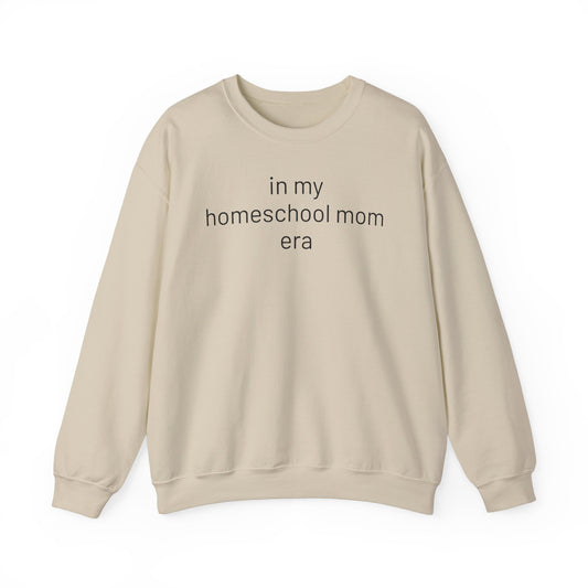 Homeschool Mom Era Unisex Heavy Blend™ Crewneck Sweatshirt