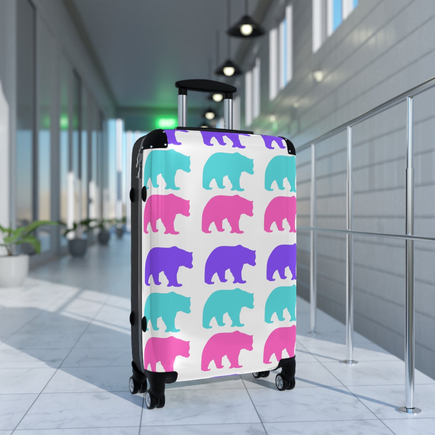 90s Inspired Mix & Match Suitcase - Bears