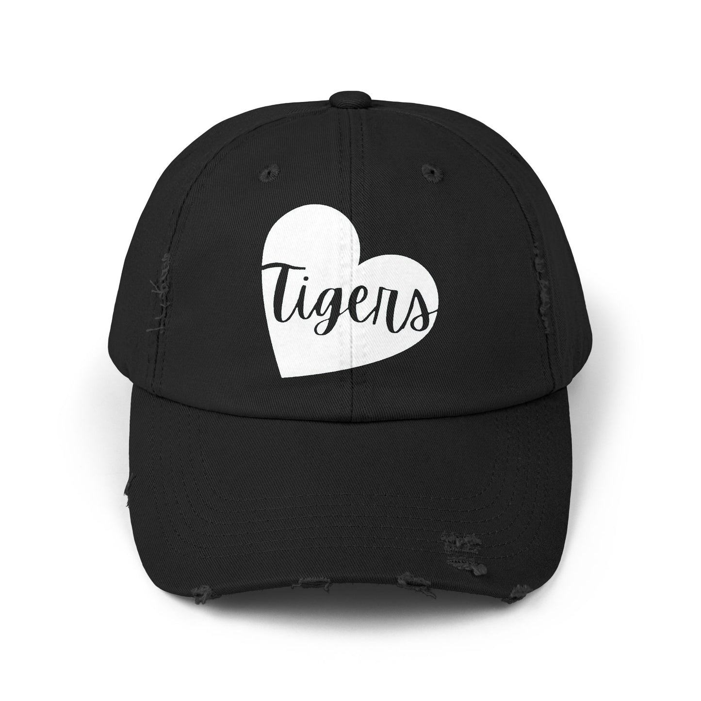 Sports Team Distressed Cap - Tigers