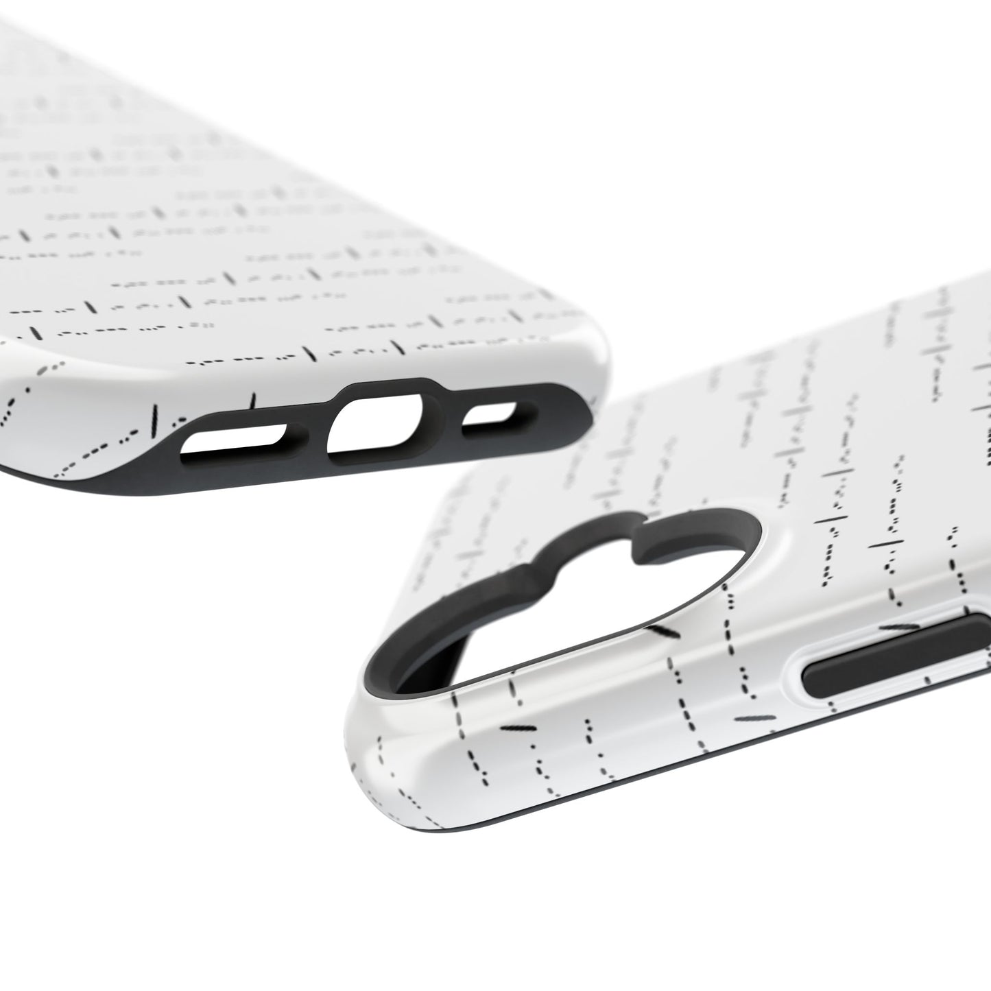 Phone Case - Impact-Resistant - "You Are Loved" Morse Code