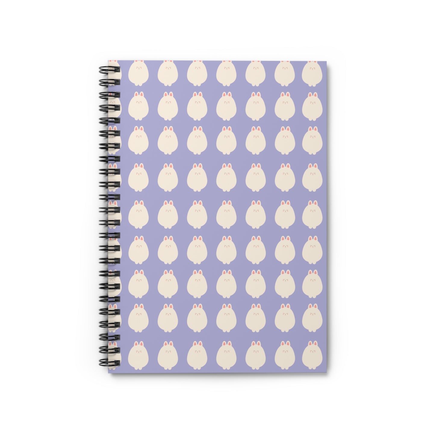 Spiral Notebook - Purple Chubby Bunny