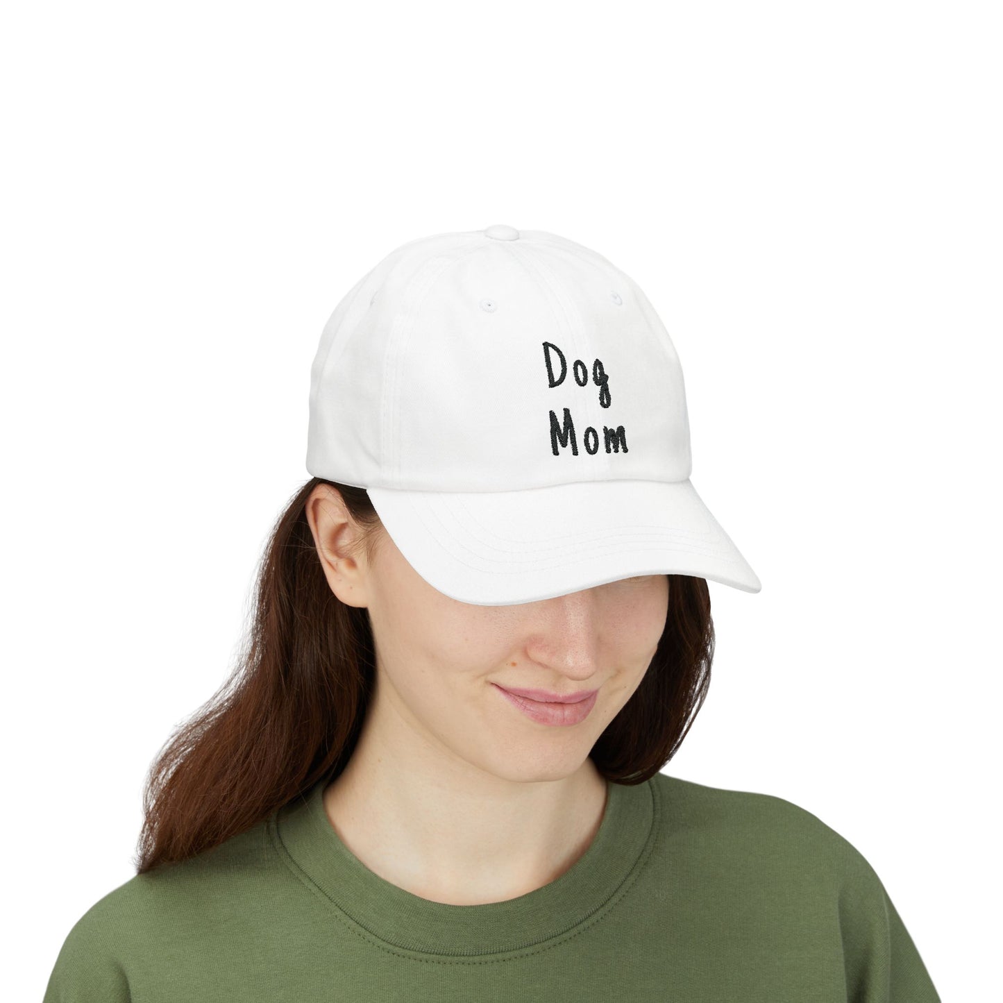 Embroidered Classic Baseball Cap - Dog Mom