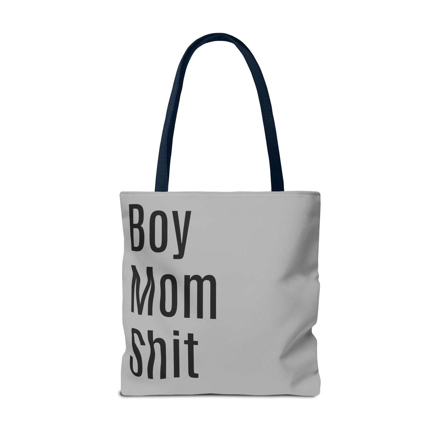 Boy Mom Shit Versatile Tote Bag (AOP) - Lt Gray