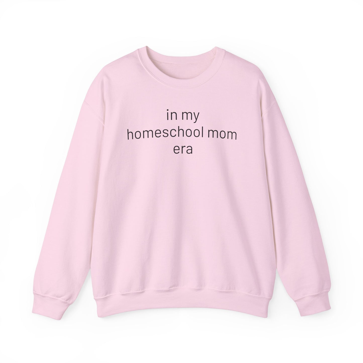 Homeschool Mom Era Unisex Heavy Blend™ Crewneck Sweatshirt