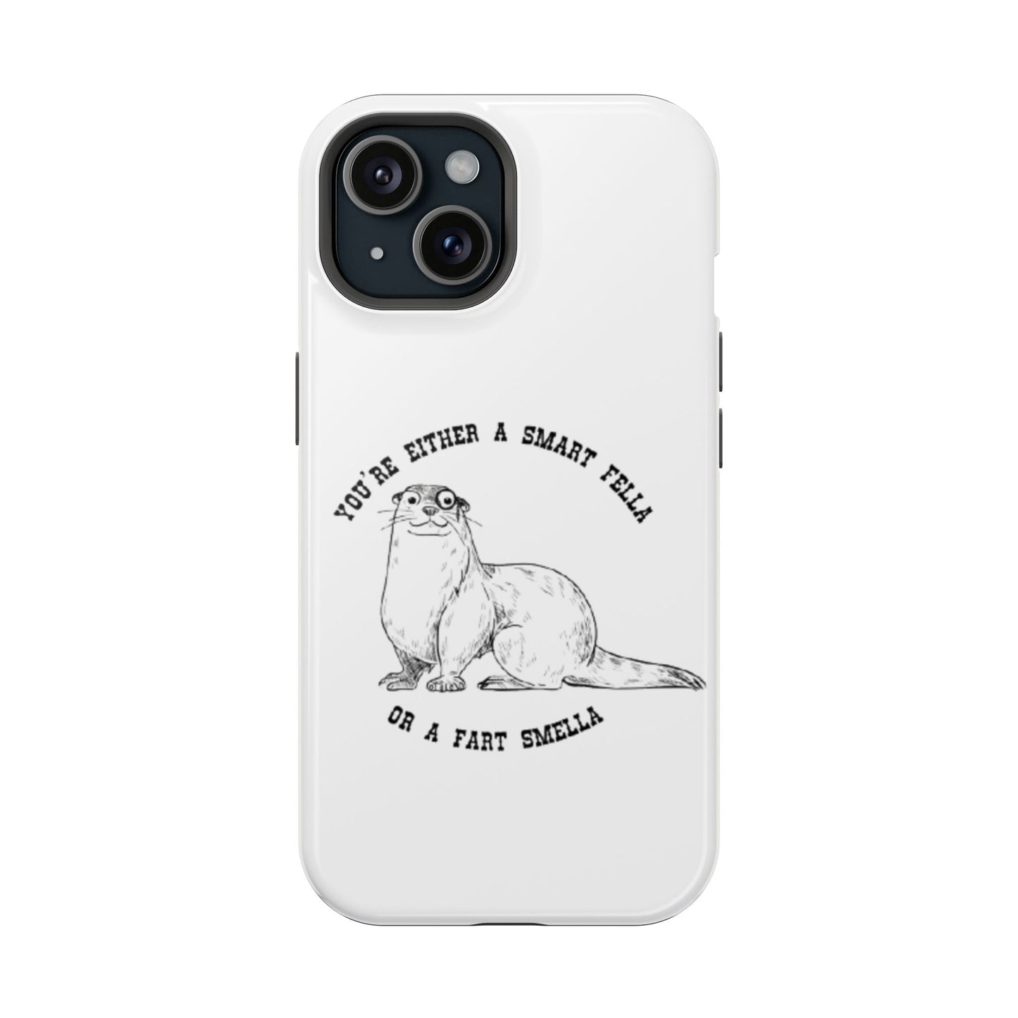 Impact-Resistant Cases - Fart Smella White