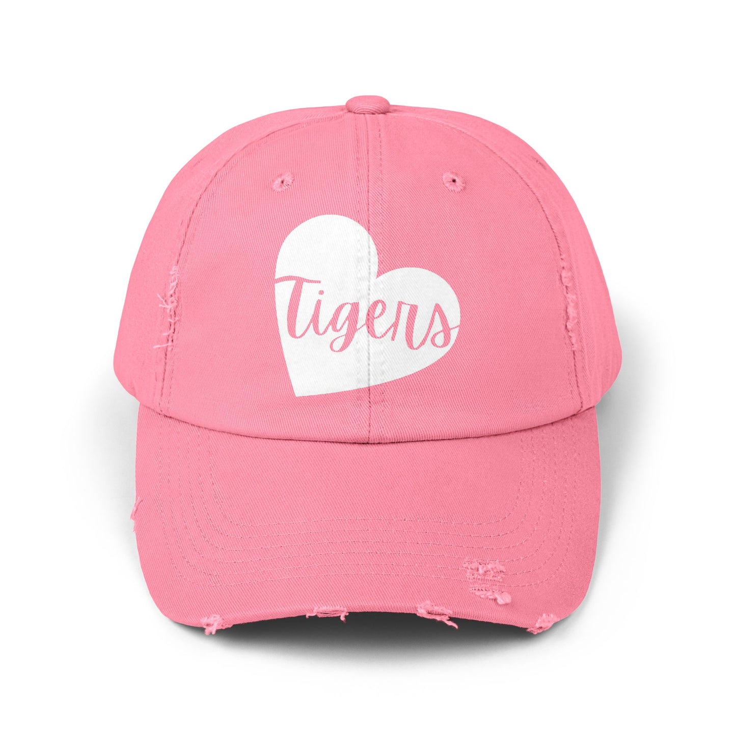 Sports Team Distressed Cap - Tigers