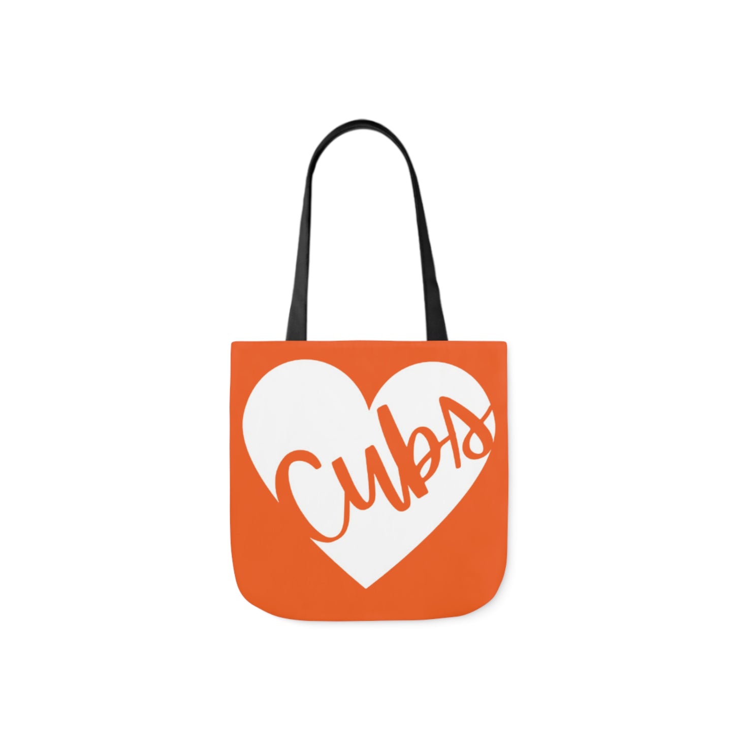 Generic Team Orange Canvas Tote Bag, 5-Color Straps - Cubs