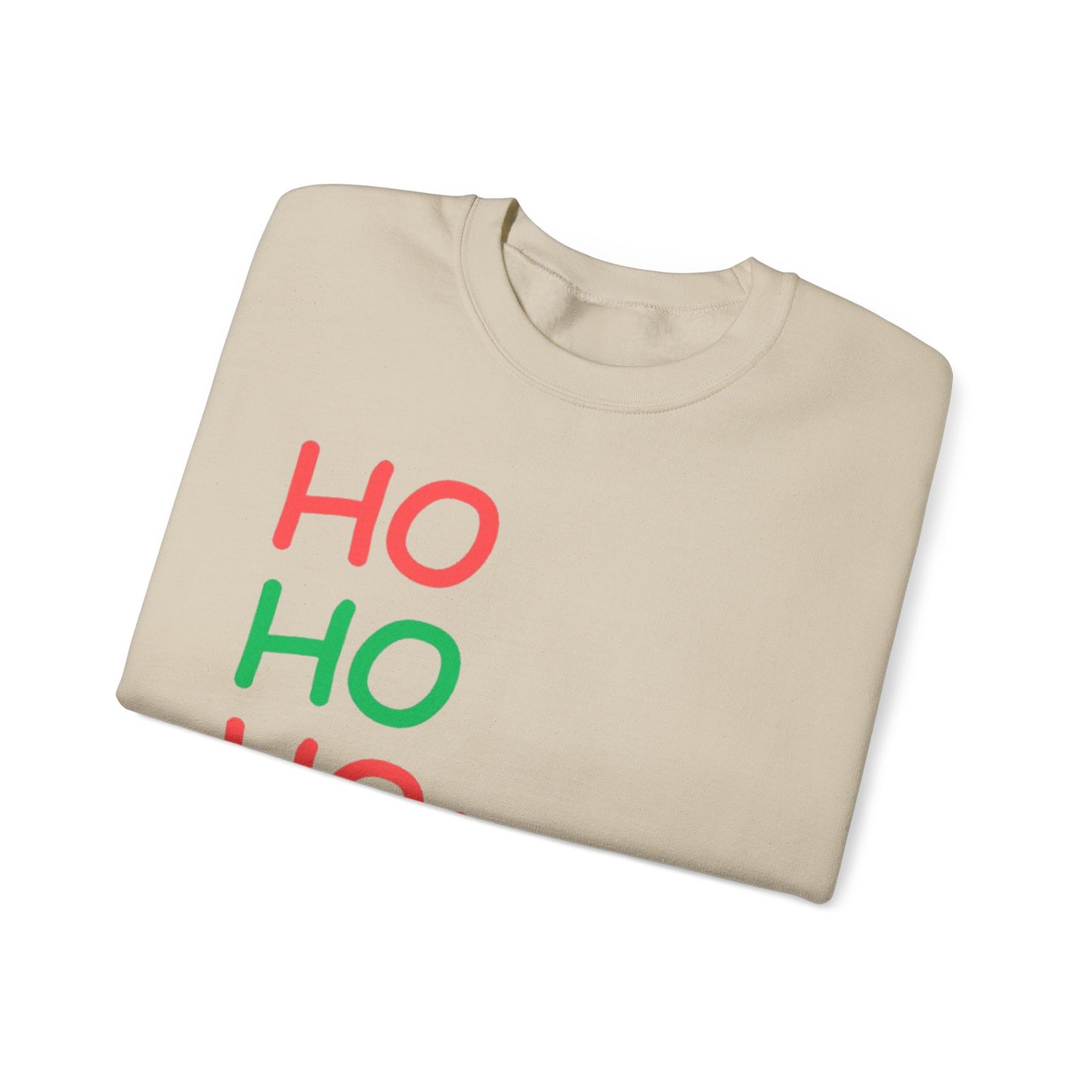 Festive Unisex Crewneck Sweatshirt - Ho Ho Holy Shit