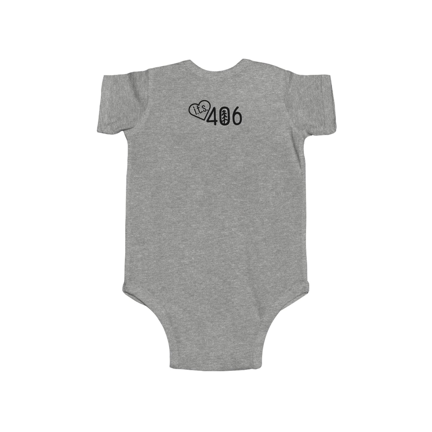 406  Baby Onesie - Montana Moose