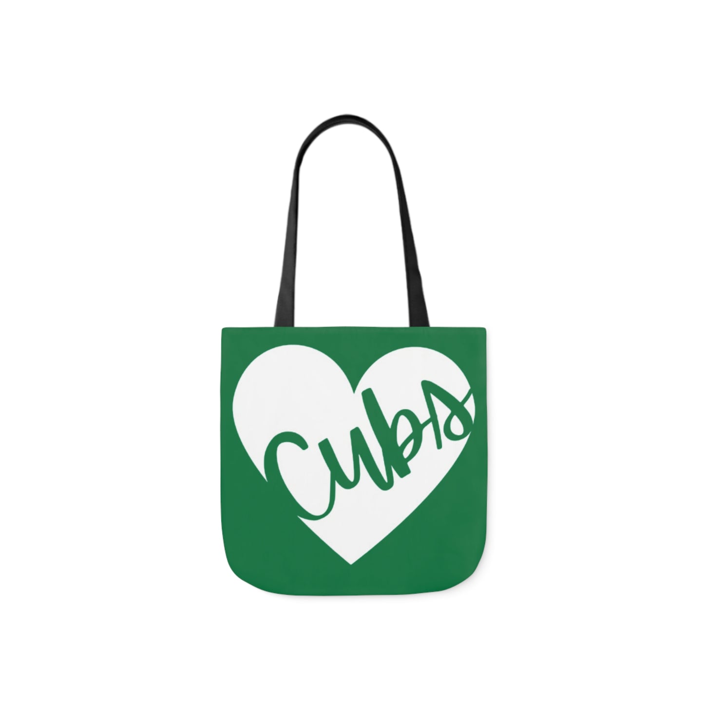 Generic Team Green Canvas Tote Bag, 5-Color Straps - Cubs