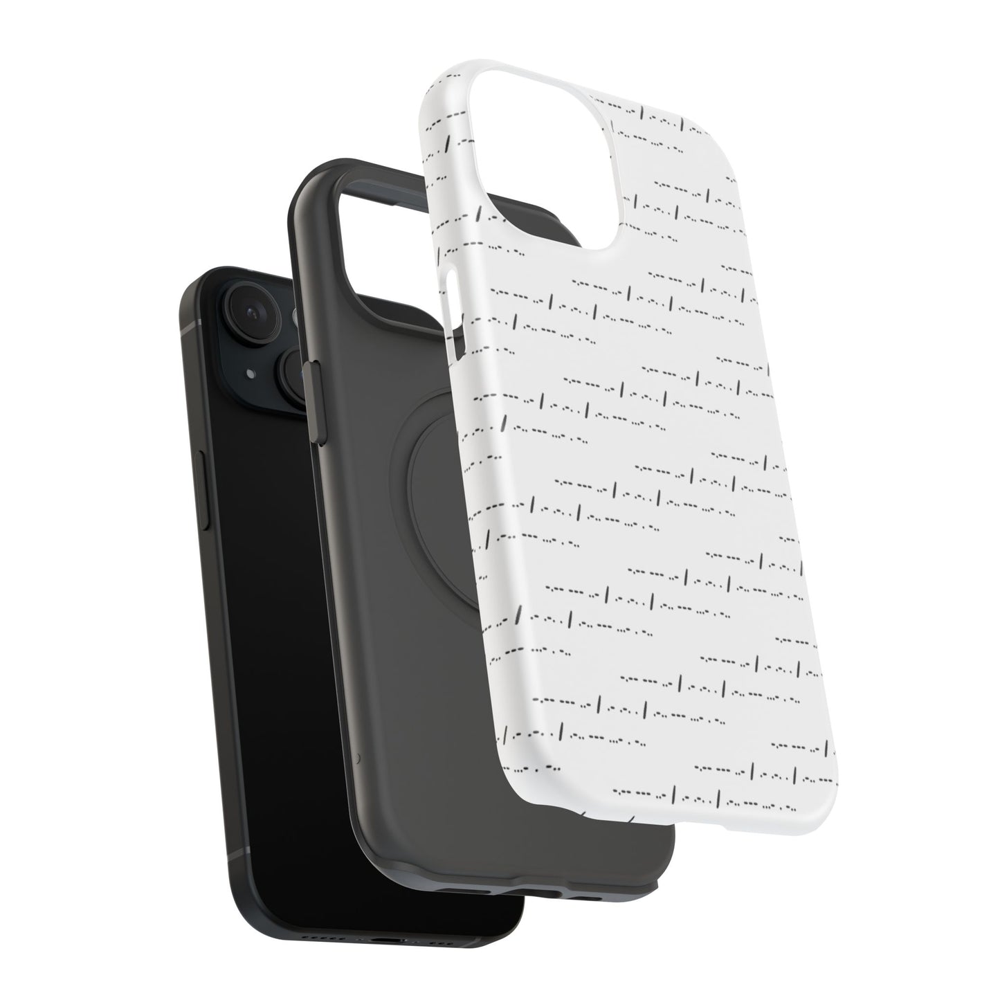 Phone Case - Impact-Resistant - "You Are Loved" Morse Code