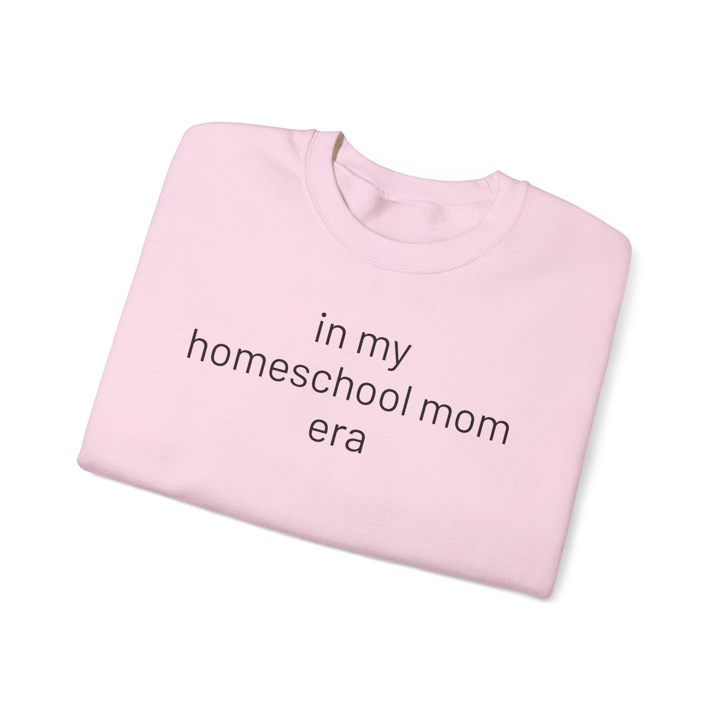 Homeschool Mom Era Unisex Heavy Blend™ Crewneck Sweatshirt