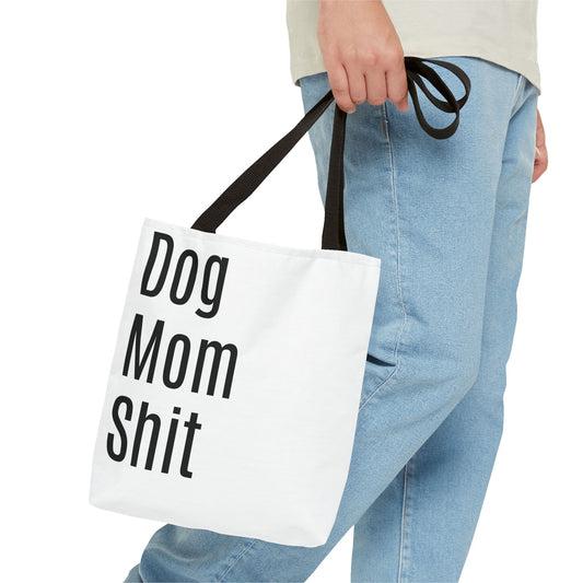 Dog Mom  Versatile Tote Bag (AOP) - White