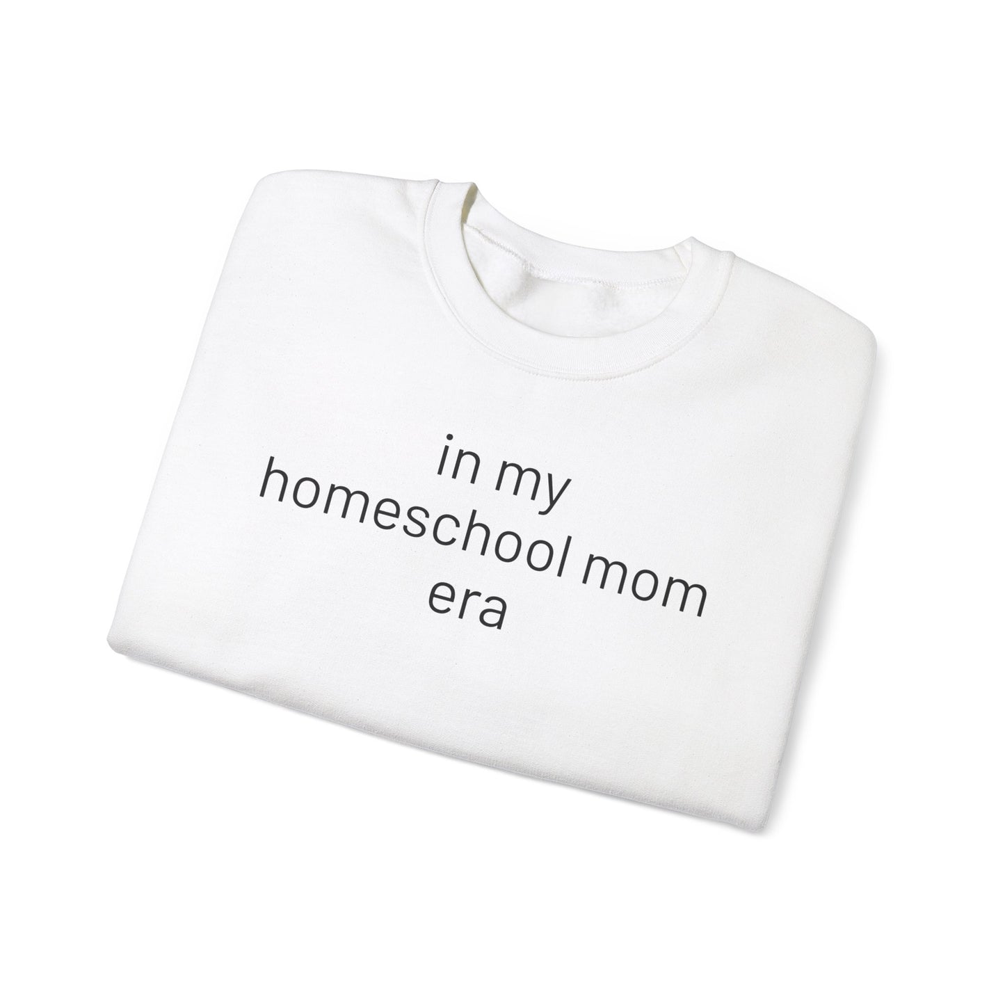 Homeschool Mom Era Unisex Heavy Blend™ Crewneck Sweatshirt