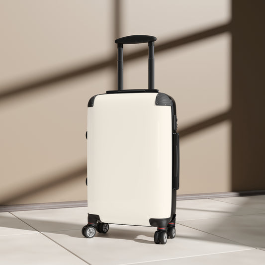 Cream Suitcase