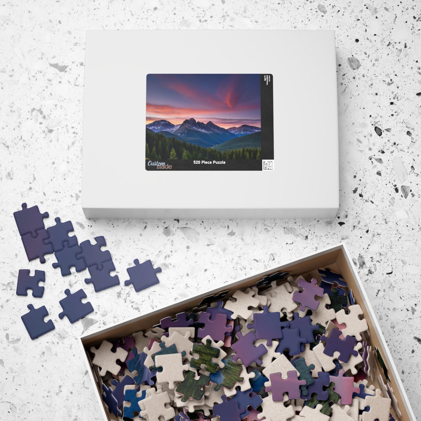 Puzzle (110, 252, 520, 1014-piece) - Mountain-scape