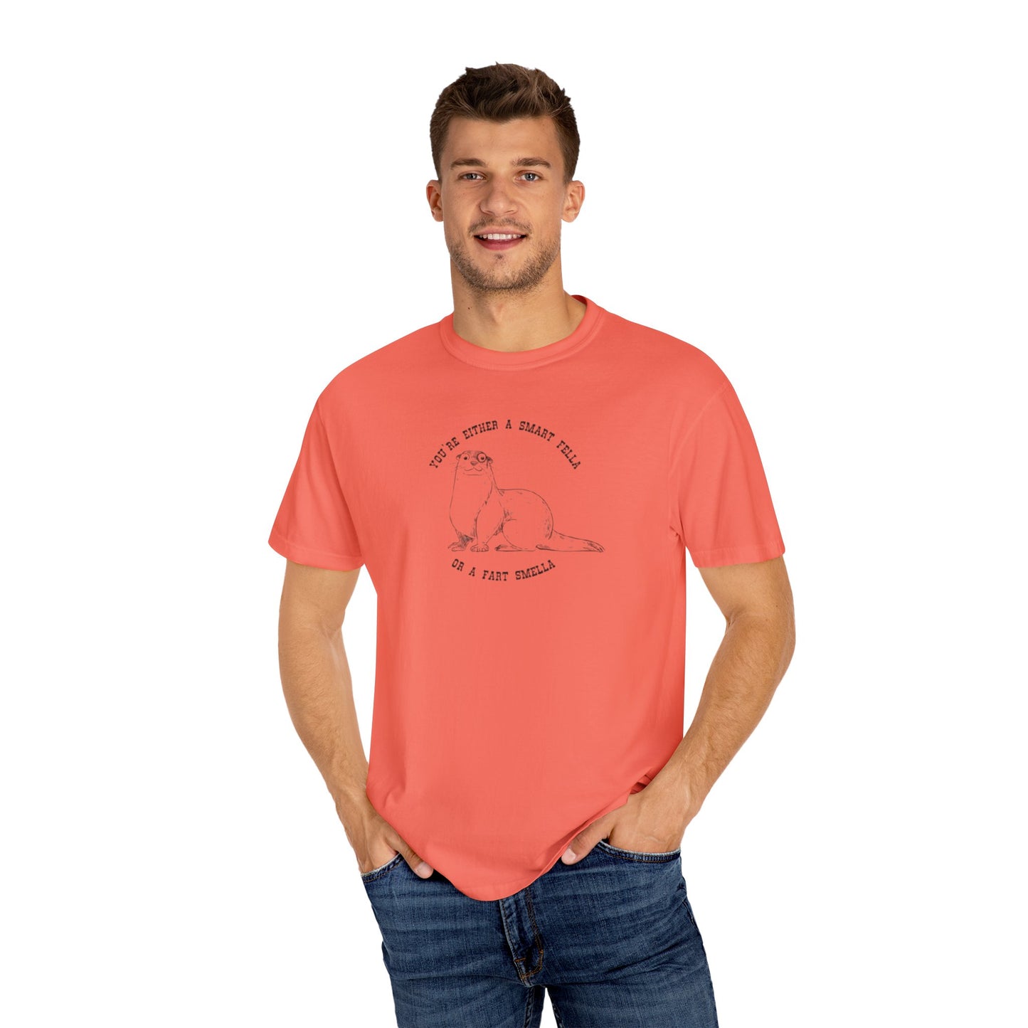 Unisex Garment-Dyed T-shirt - Fart Smella