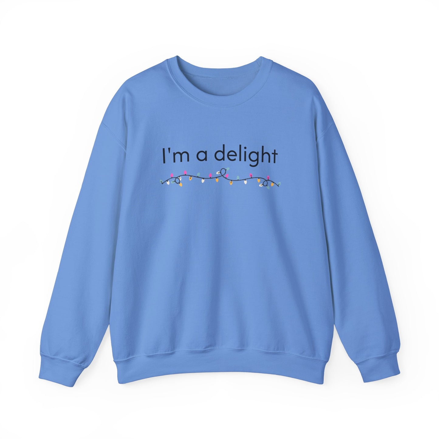 Festive Adult Unisex Crewneck Sweatshirt - Delight