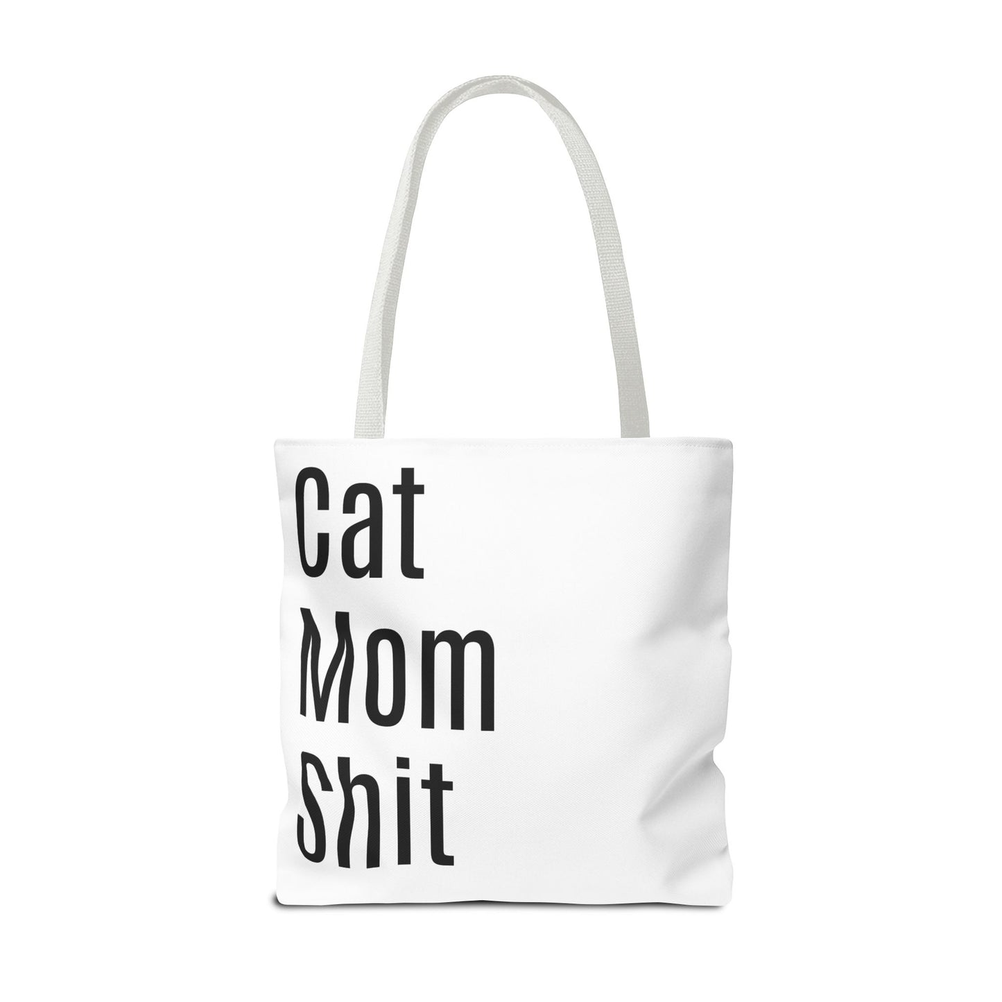 Cat Mom  Versatile Tote Bag (AOP) - White