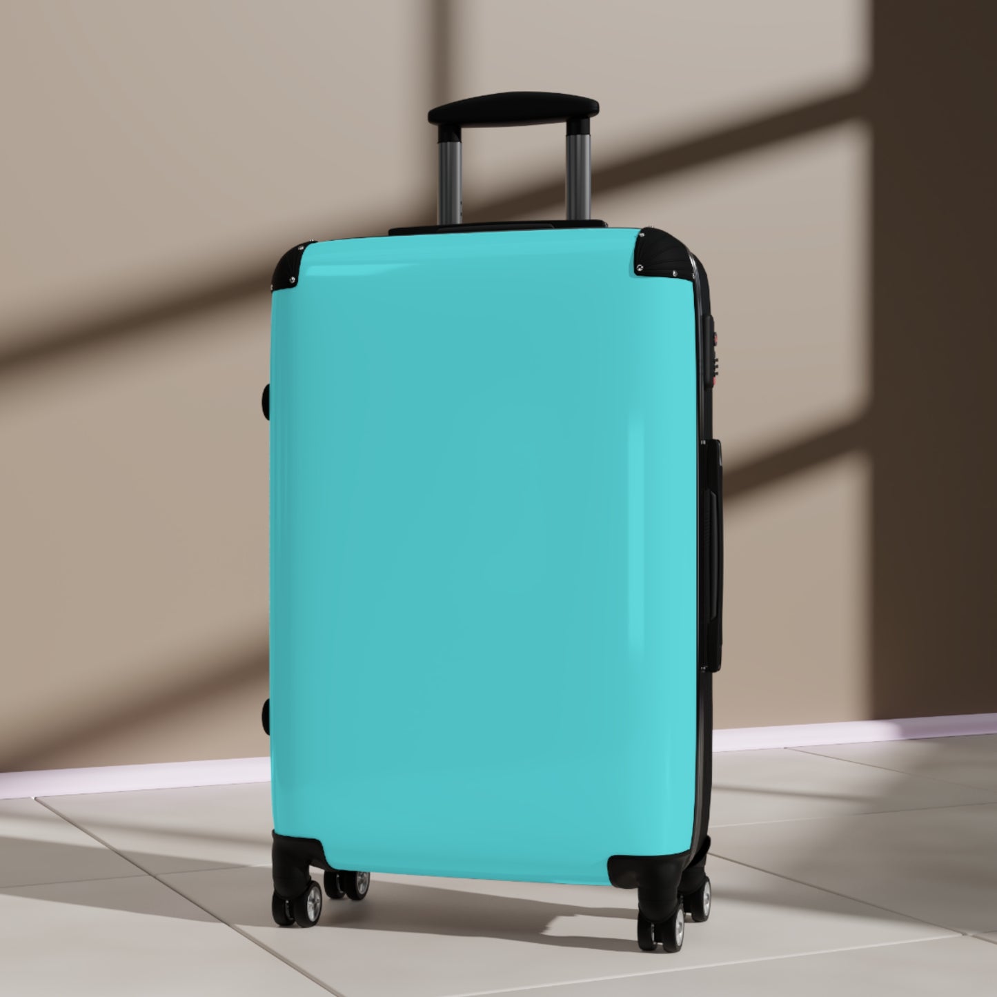 90's Inspired Mix & Match Suitcase - Windbreaker Teal