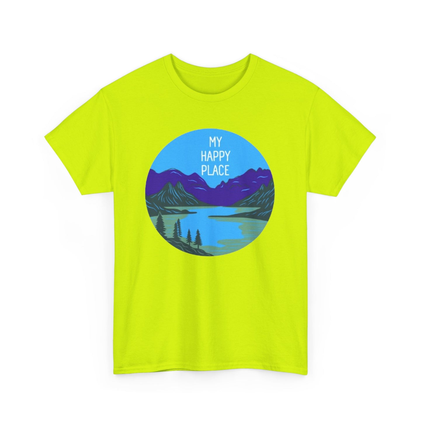 My Happy Place Adult Unisex Heavy Cotton Tee