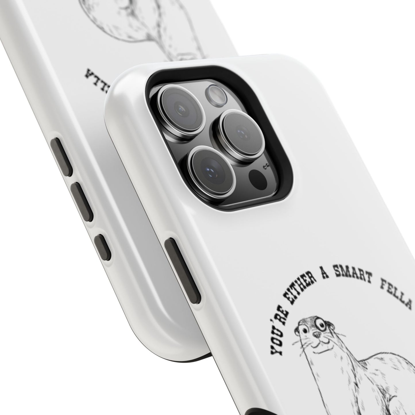 Impact-Resistant Cases - Fart Smella White