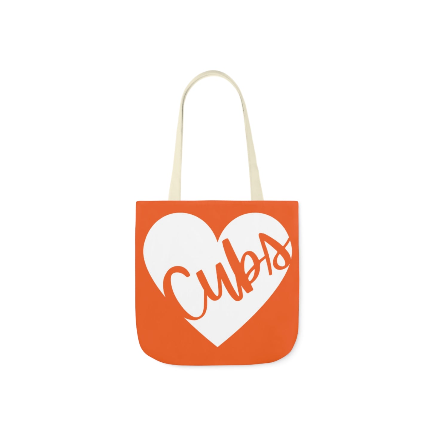 Generic Team Orange Canvas Tote Bag, 5-Color Straps - Cubs