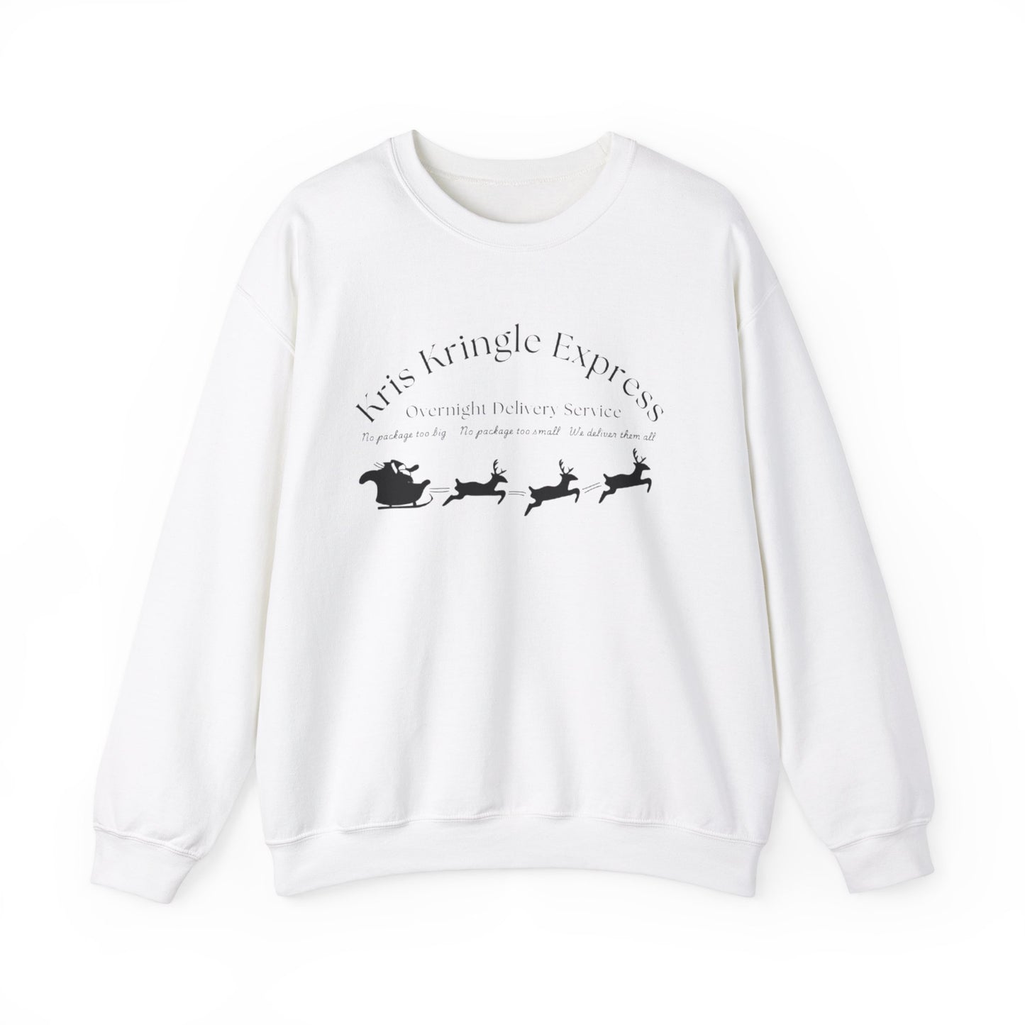 Festive Adult Unisex Crewneck Sweatshirt - Kris Kringle Express