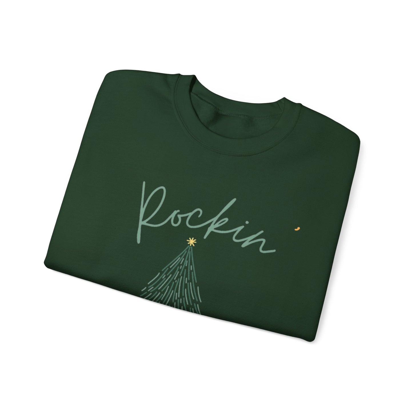 Festive Unisex Crewneck Sweatshirt - Rockin Around