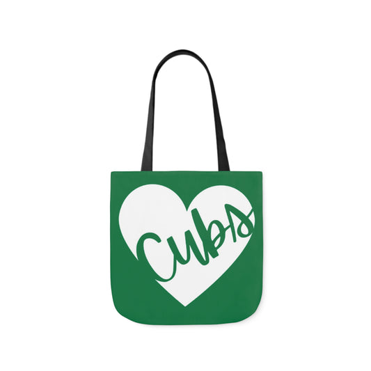 Generic Team Green Canvas Tote Bag, 5-Color Straps - Cubs