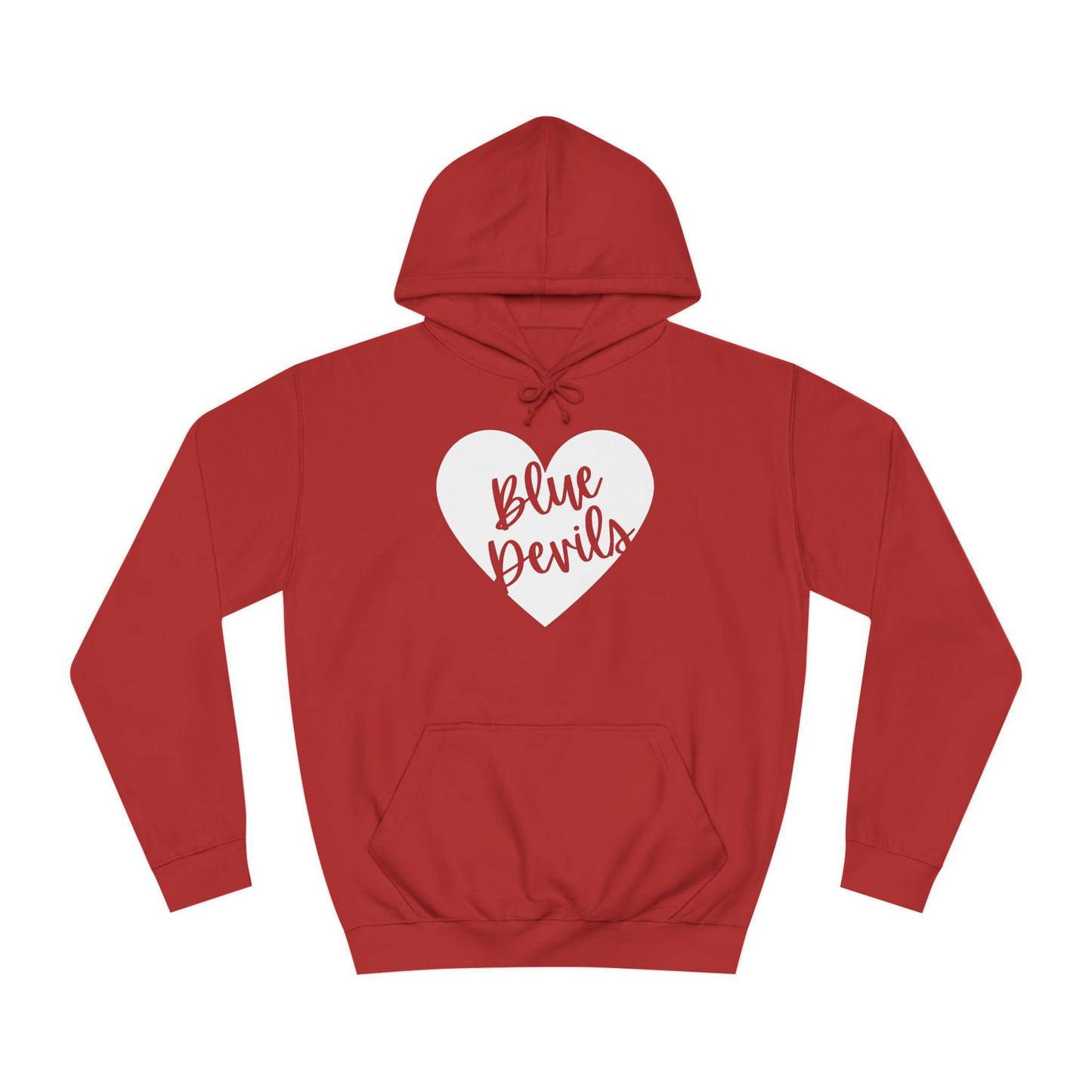 Generic Team Hoodie - Blue Devils Heart