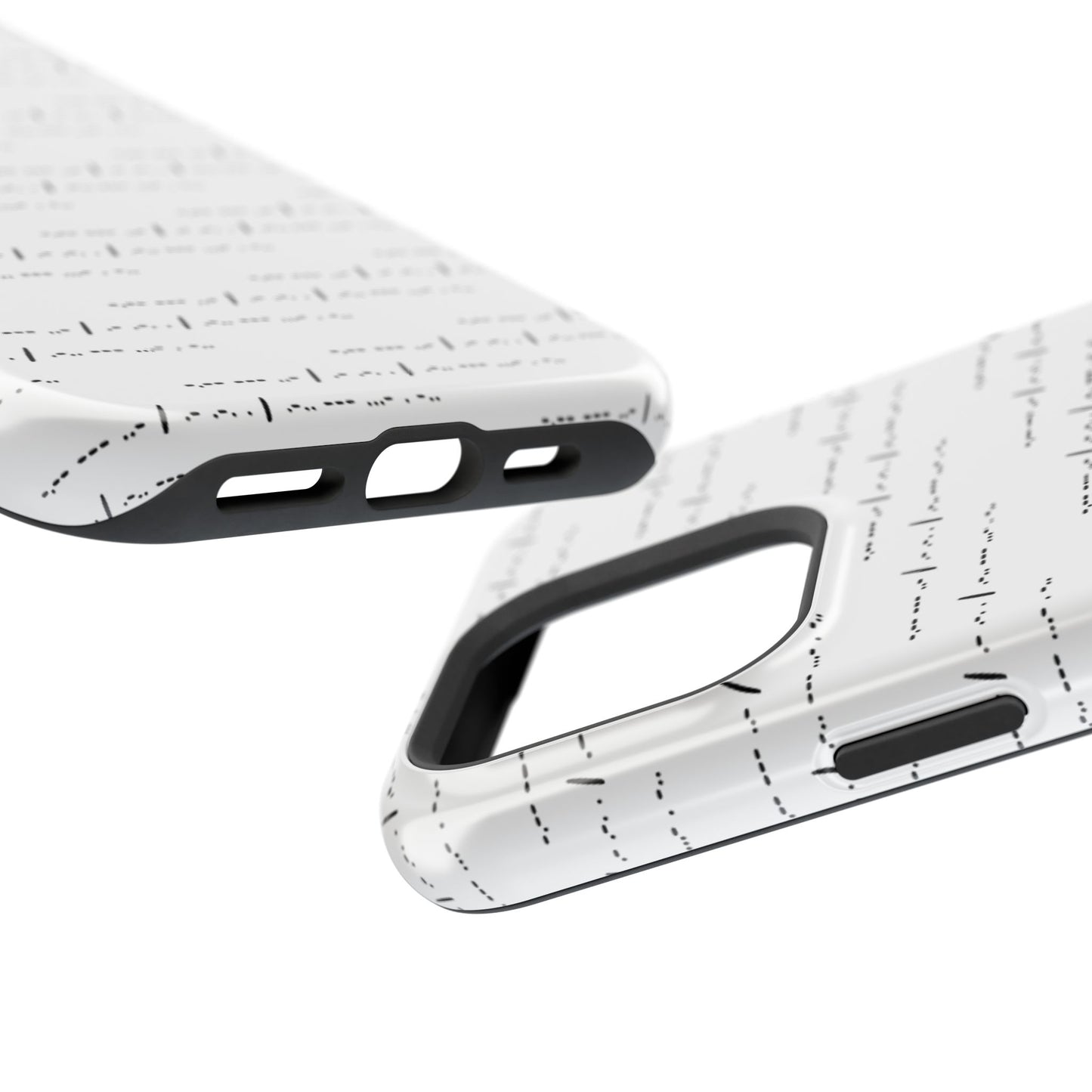 Phone Case - Impact-Resistant - "You Are Loved" Morse Code