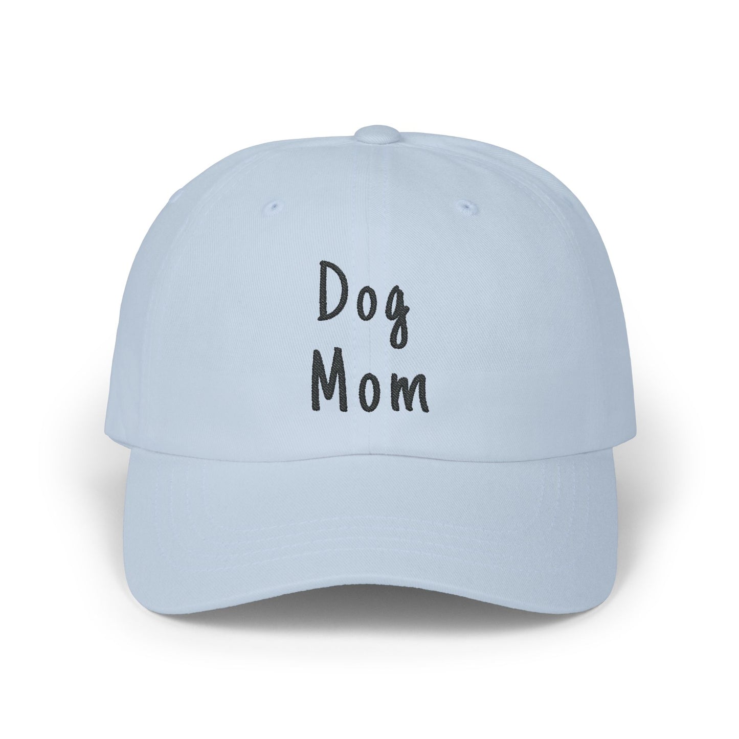 Embroidered Classic Baseball Cap - Dog Mom