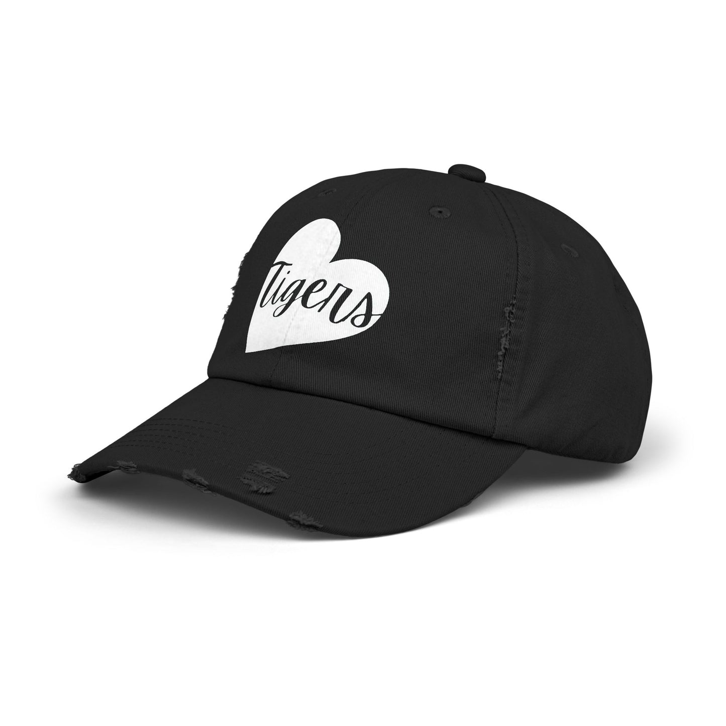 Sports Team Distressed Cap - Tigers