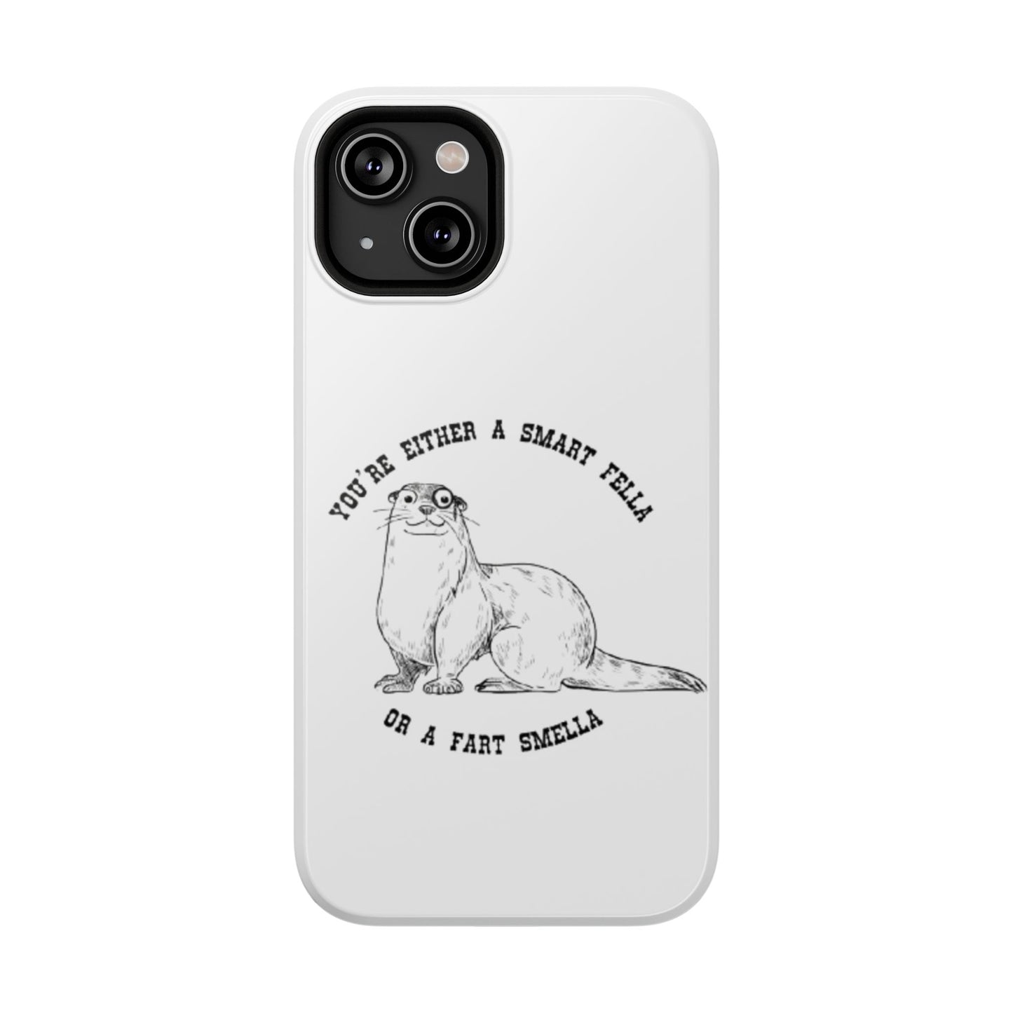 Impact-Resistant Cases - Fart Smella White