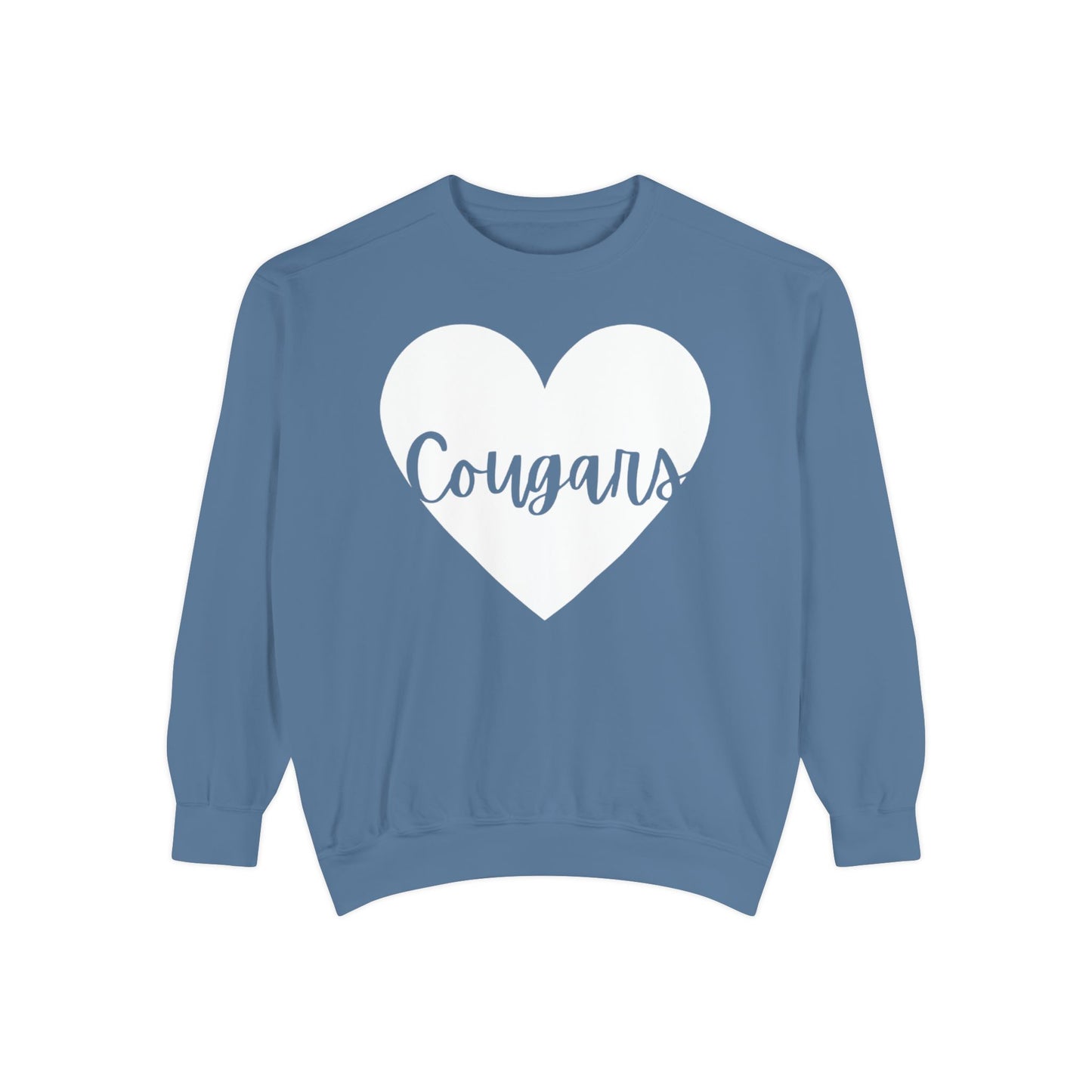 Generic Team Crewneck Sweatshirt - Cougars Heart