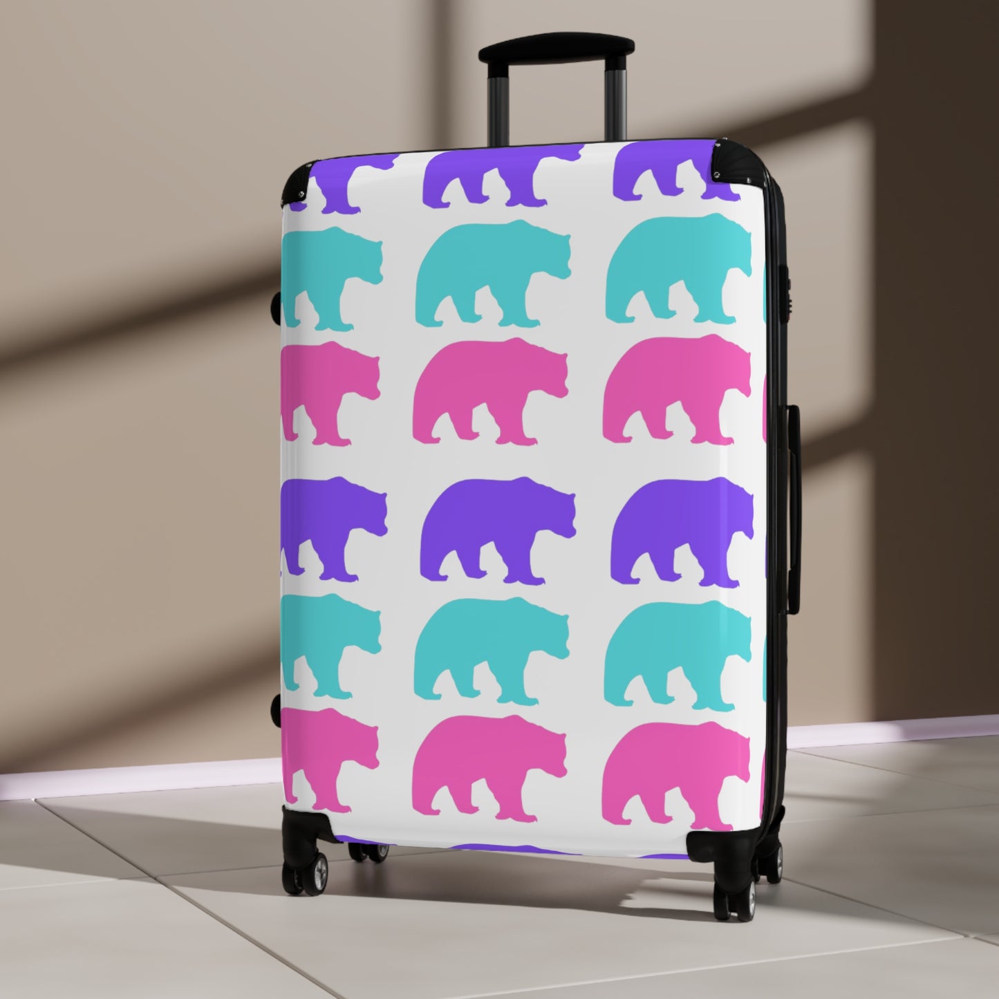 90s Inspired Mix & Match Suitcase - Bears