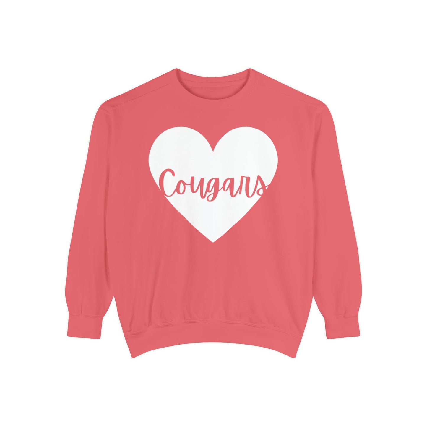 Generic Team Crewneck Sweatshirt - Cougars Heart