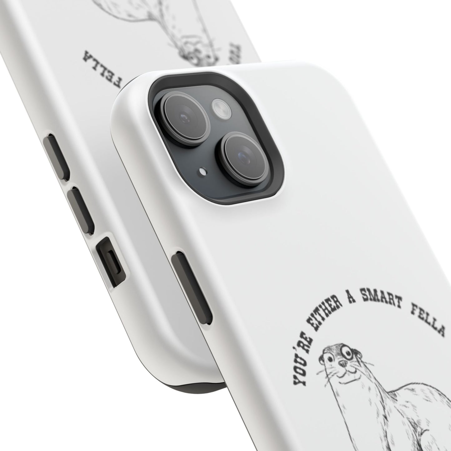 Impact-Resistant Cases - Fart Smella White