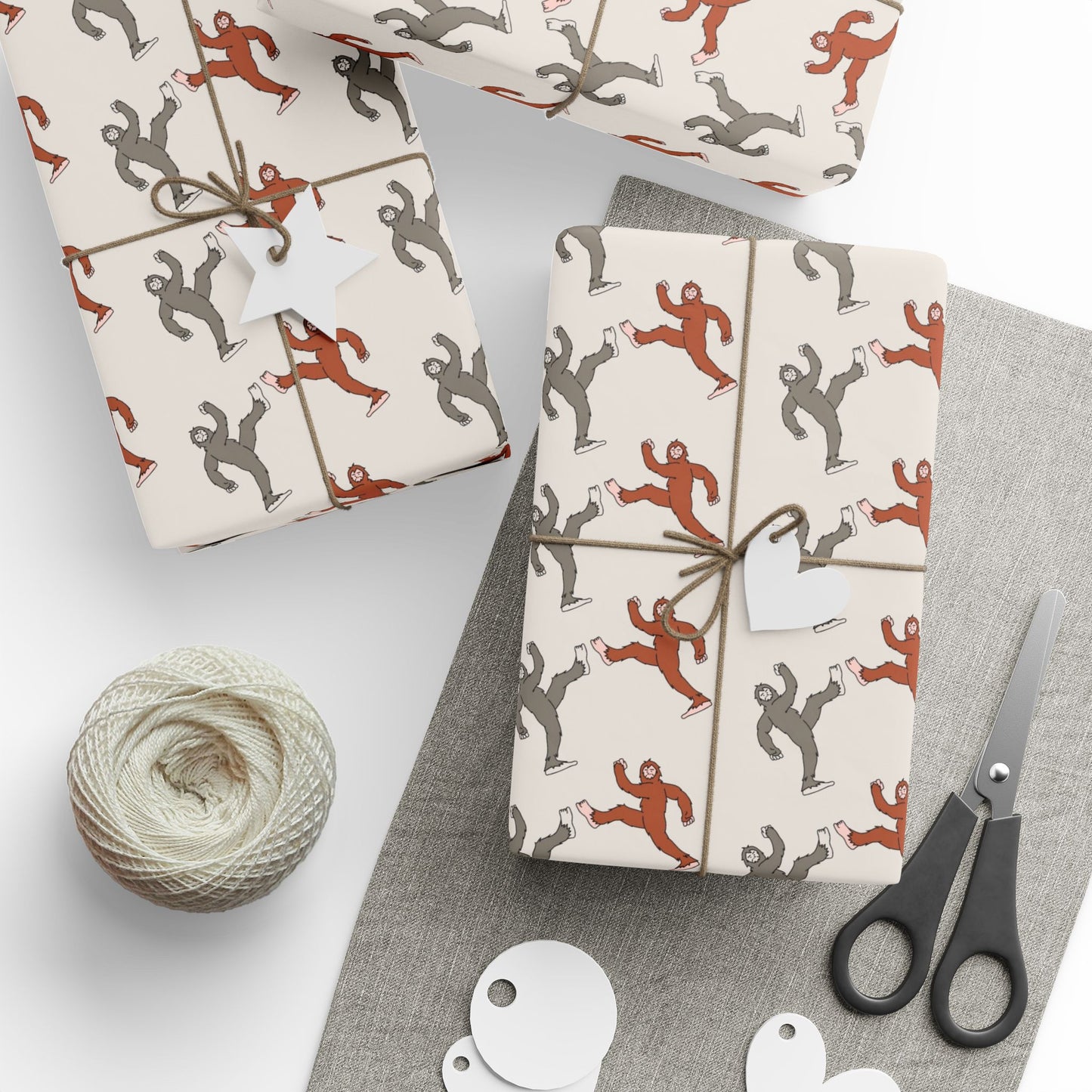 Bigfoot Wrapping Paper