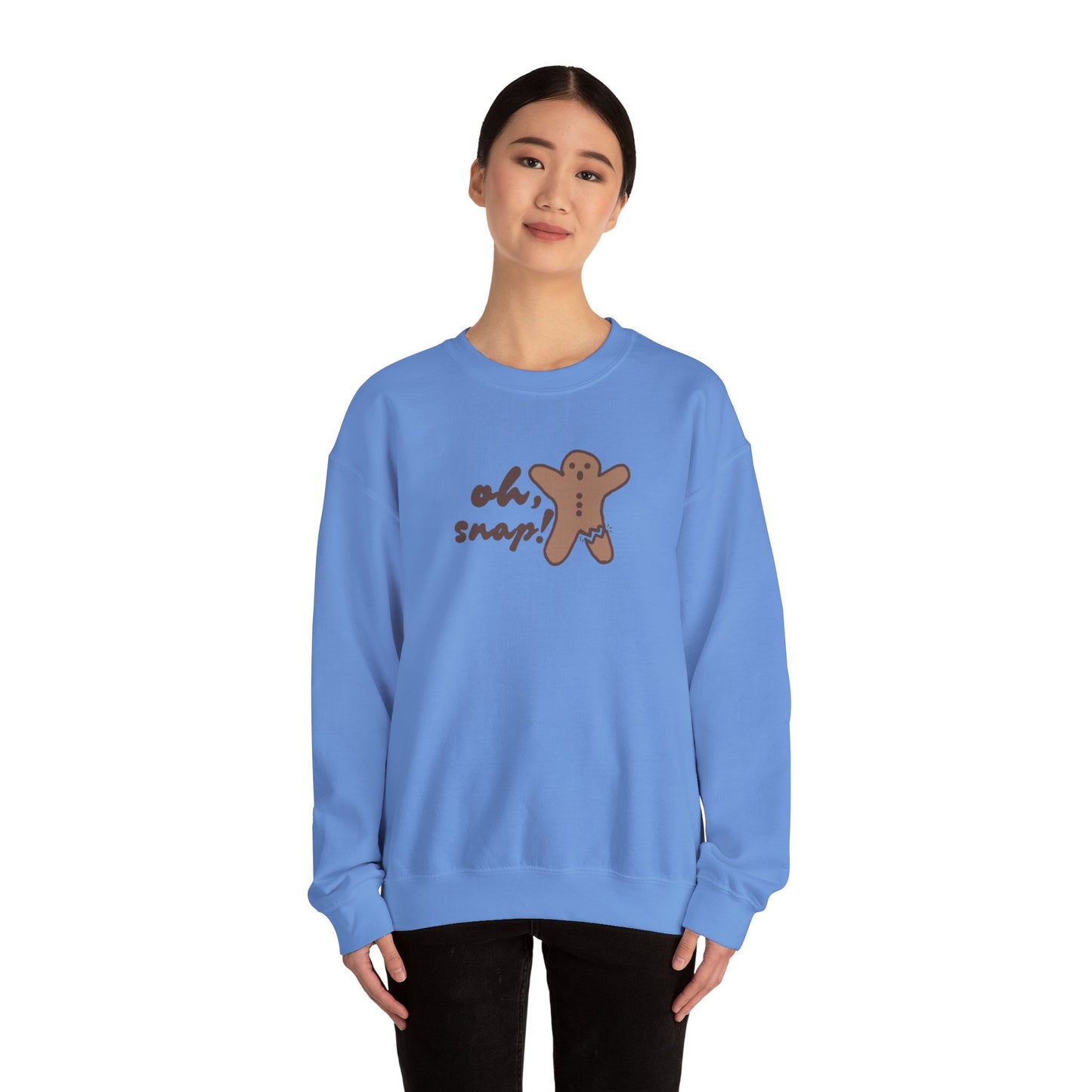 Festive Gingerbread Man Crewneck Sweatshirt