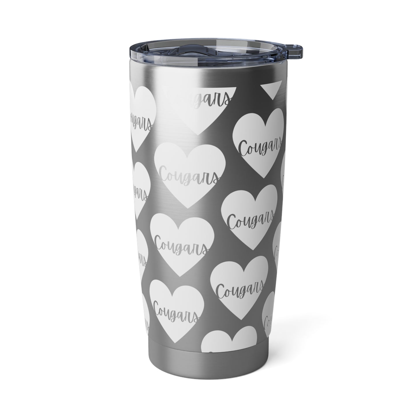 Generic Team Vagabond 20oz Steel Tumbler - Cougars Heart