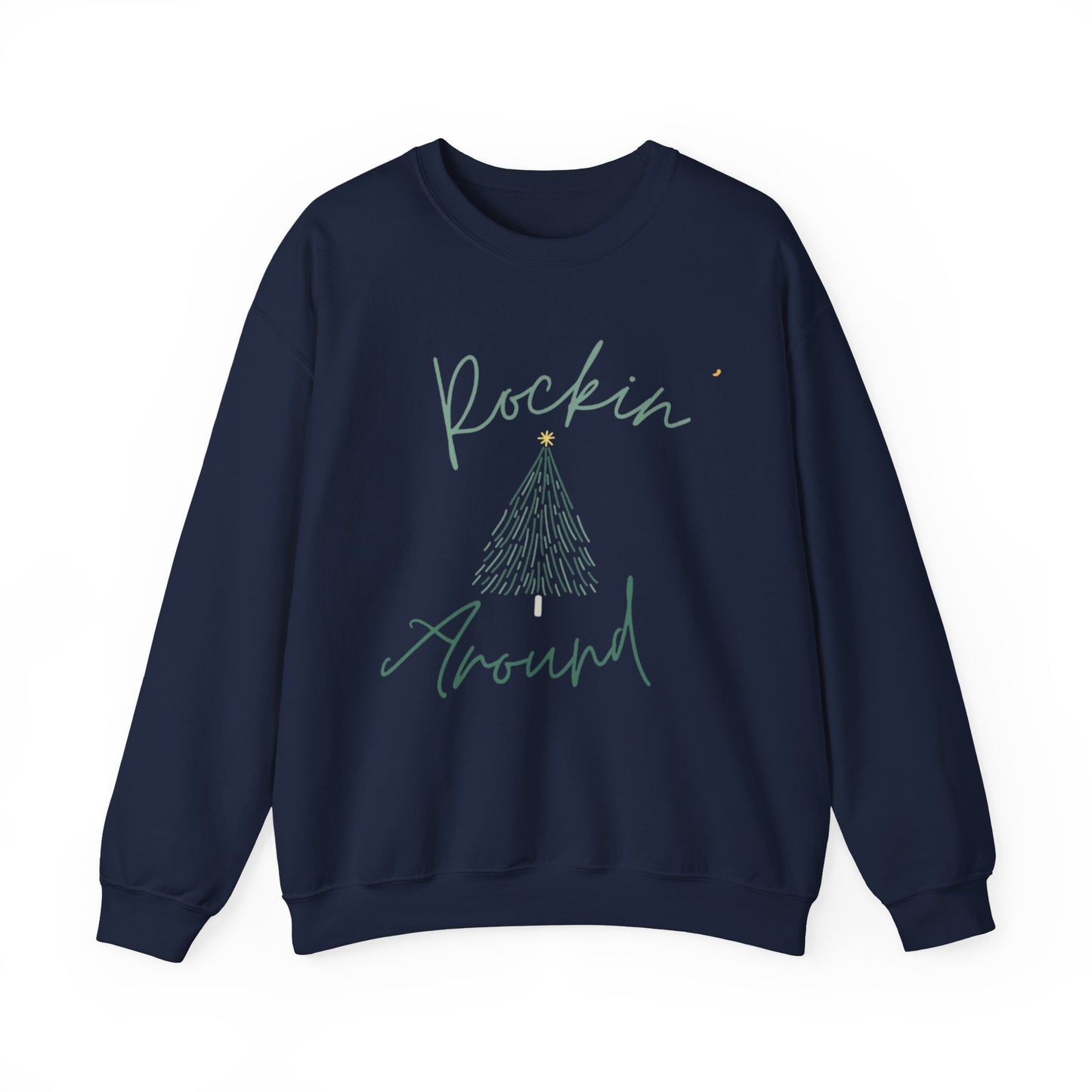 Festive Unisex Crewneck Sweatshirt - Rockin Around